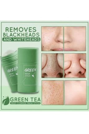Yeşil Çay Özlü Siyah Nokta Ve Sivilce Maskesi & Green Tea Mask Stick