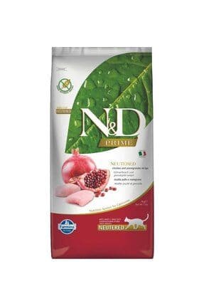 Prime Tahılsız Tavuk & Nar Kısırlaştırılmış Yetişkin Kedi Maması 5 Kg