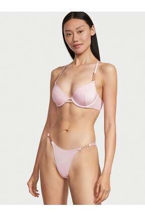 Chain Strap Push-up Bikini Üstü