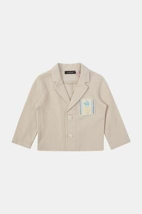 Bg Store Erkek Bebek Bej Ceket 23ss0bg1711