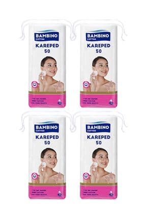 Kare Makyaj Temizleme Pamuğu 50li x 4