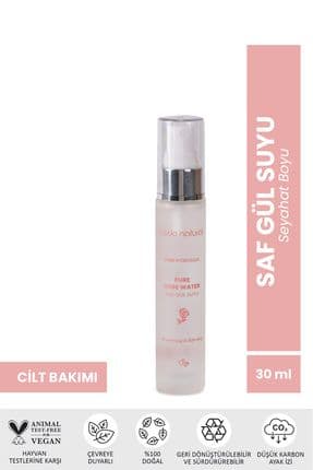 Gül Suyu Gözenek Sıkılaştırıcı Aydınlatıcı Ve Arındırıcı Tonik %100 Doğal 30 ml - Seyahat Boyu