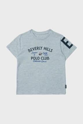 Bg Store Erkek Çocuk Gri T-shirt 23ss2bhb509