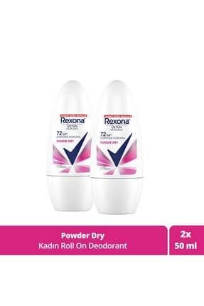 Üstün Koruma Kadın Roll On Deodorant Powder Dry 72 Saat Kesintisiz Koruma 50 ml X2