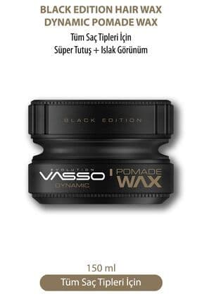 24 Saat Süper Tutuş Ve Etkili Islak Görünüm Kazandıran Wax - Vasso Dynamic Pomade Wax 150 ml