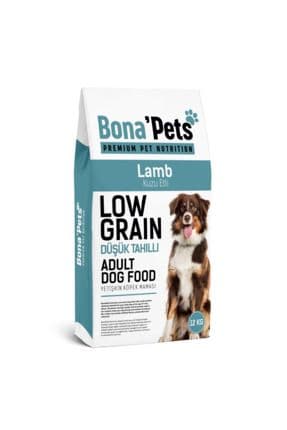 Bona'pets Premium Düşük Tahıllı Kuzu Etli Köpek Maması