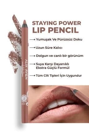 Suya Dayanıklı Uzun Süre Kalıcı Yumuşak Dudak Kalemi - Staying Power Lip Pencil 51 Pinky Beige