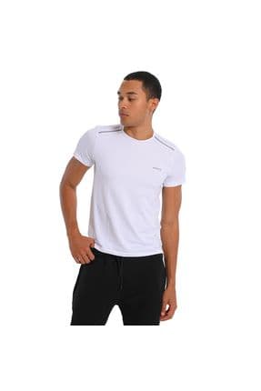 Conforto3 Erkek Beyaz Koşu T-Shirt 24KE013-BYZ