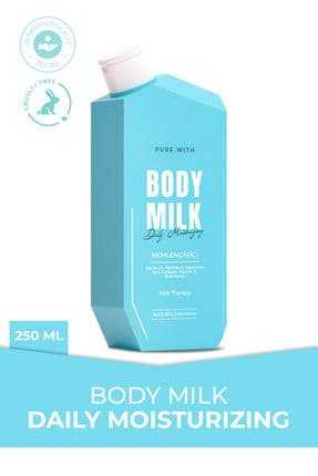 Ultra Nemlendirici Ve Işıltı Veren Doğal Shea Butter Body Milk | 250 ml
