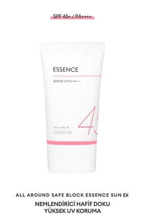 Aydınlatıcı ve Nemlendirici Güneş Kremi All Around Safe Block Essence Sun EX SPF45/PA+++ 50ml