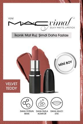 Macximal Mini Mac Silky Matte Lipstick-velvet Teddy