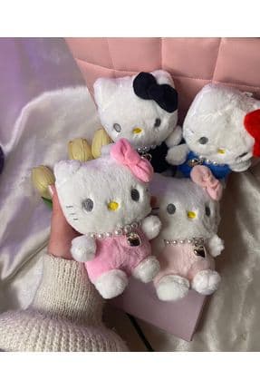4 Farklı Renk Seçeneği Peluş Anahtarlık,çanta Süsü 1 Adet
