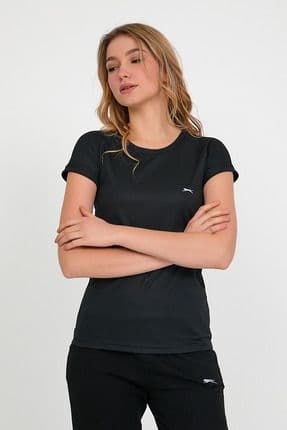 RELAX Kadın Kısa Kol T-Shirt Siyah