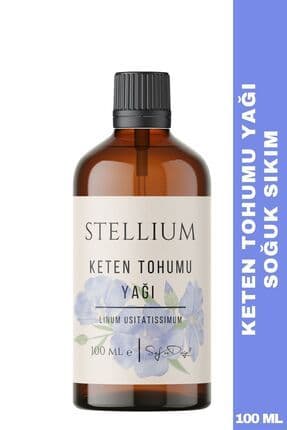 %100 Saf ve Doğal Keten Tohumu Yağı- Soğuk Sıkım 100 Ml
