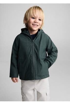 Kapüşonlu su geçirmez anorak