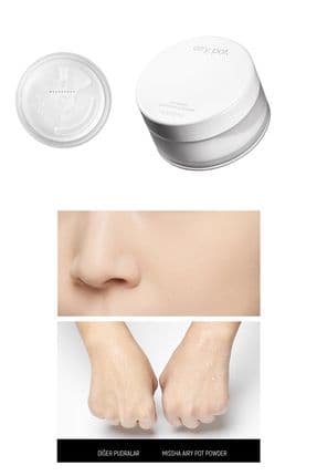 Mat Bitişli, Makyajı Sabitleyen Ultra Hafif Toz Pudra Airy Pot Powder Translucent