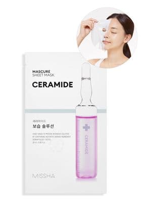 Seramid İçerikli Besleyici Yaprak Maske Mascure Moisture Barrier Solution Sheet Mask (Ceramide)