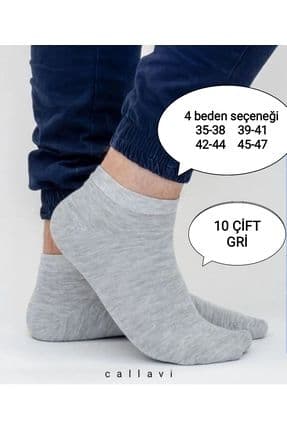 Erkek patik çorap pamuklu 10 çift