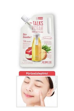 Pürüzsüzleştirici Vegan Uyku Maskesi 10g Talks Vegan Squeeze Pocket Sleeping Mask (Skin Smoother)