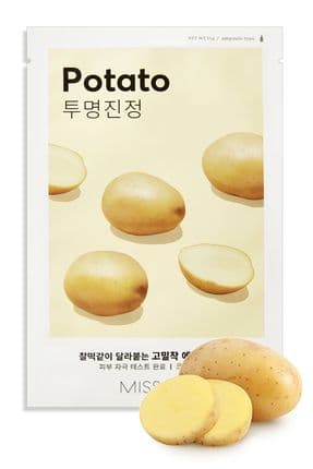 Patates Özlü Aydınlık Görünüm Sunan Yaprak Maske (1ad) Airy Fit Sheet Mask Potato