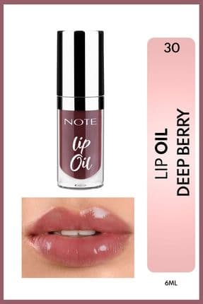 Lip Oil Nemlendirici ve Parlatıcı Dudak Bakım Yağı - 30 Deep Berry - Mor