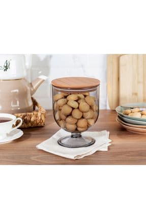 Marion Ahşap Kapaklı Saklama Kabı 1600ml