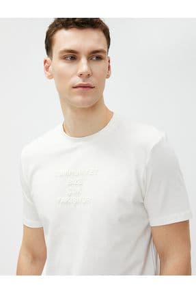 Erkek Beyaz T-Shirt