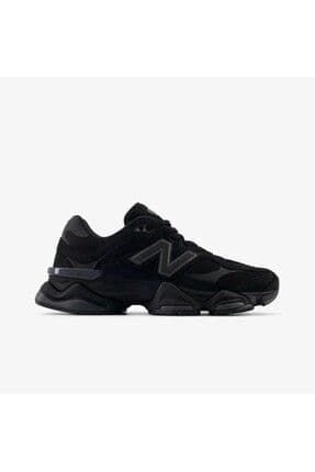 9060 Black Cement Sneaker Siyah Günlük Spor Ayakkabı