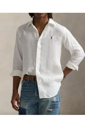 Slim Fit Linen Shirt