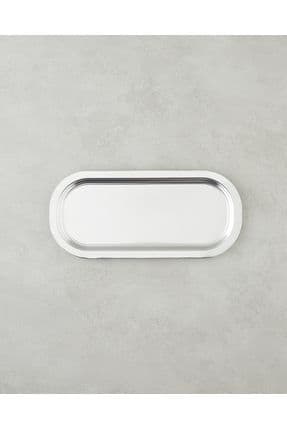 Emma Metal Tepsi 16x35 cm Silver