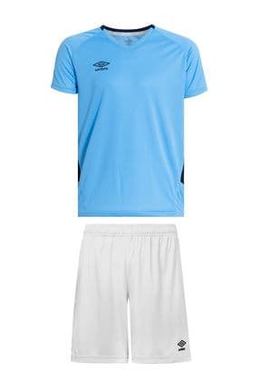 Erkek Kısa Kollu T-Shirt Ve Spor Şort Takım Slim Fit Umbro TF-0166 T-Shirt TE-0019 Short