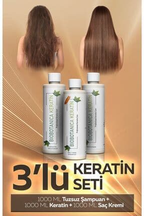 Brezilya Fönü Keratin Bakımı Saç Düzleştirme Seti
