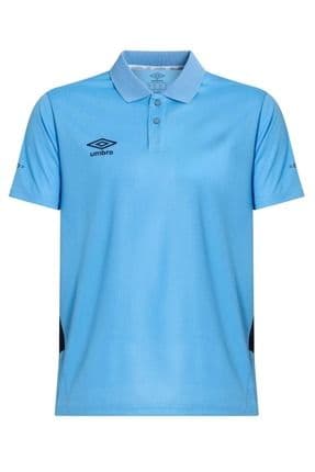 Tf-0208 Deer Camp Polo Yaka T-shirt Erkek Tişört Mavi