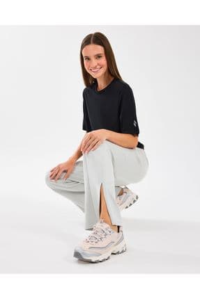 W Lounge Regular Wide Leg Sweatpant Kadın Gri Eşofman Altı S2510057-035