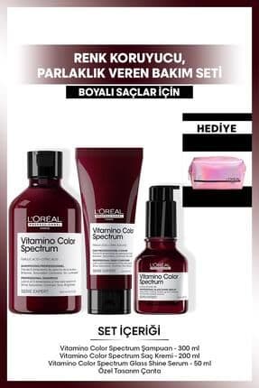 Boyalı Saçlar İçin Renk Koruyucu ve Parlaklık Veren Bakım Seti