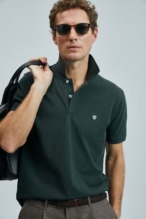111040206 Laon Smart Polo Yaka Tişort Erkek T-shirt Haki