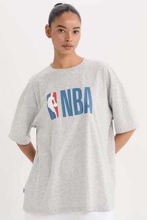 Fit Nba Wordmark Boxy Fit Bisiklet Yaka Kısa Kollu Tişört Z3128az25sm