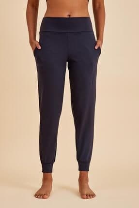 Sportive Siyah Light Touch Bilekten Lastikli Jogger Eşofman Alt