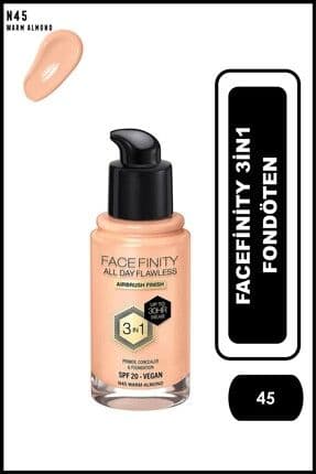 FACEFINITY 3IN1 FDT NO:45 WARM ALMOND
