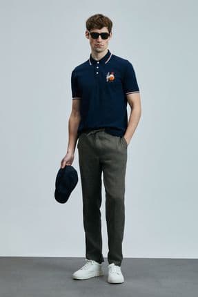 Sansa Smart Erkek Polo Tişört Lacivert