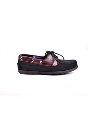 Unisex Siyah kahverengi Navigator Espadril P619-1