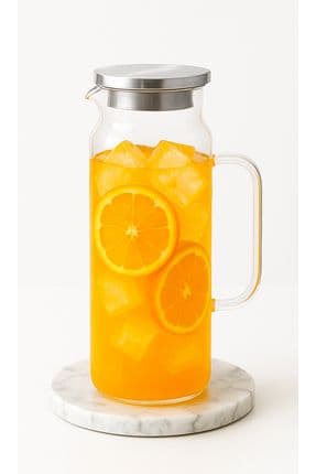 Borosilikat Cam Sürahi 2 Litre