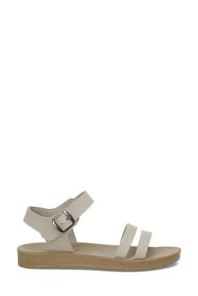 158659.z5fx Bej Kadın Comfort Sandalet