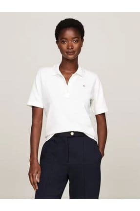 1985 Reg Pıque Polo Ss Kadın T-shirt Ww0ww43224ybl