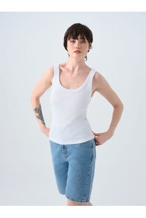 Slim Fit Kadın Atlet