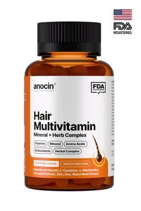 Hair Multivitamin complex - TR'de İlk Saç Multivitamini 29 aktif ve vitamin