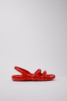 Kadın Kobarah Flat Sandalet - Kırmızı