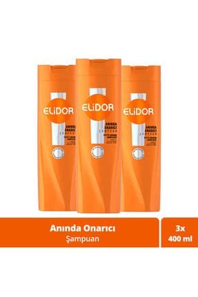 Saç Bakım Şampuanı Anında Onarıcı 400 ml X3
