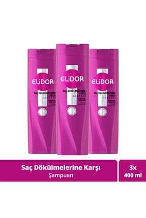 Saç Bakım Şampuanı Saç Dökülmelerine Karşı 400 ml X3