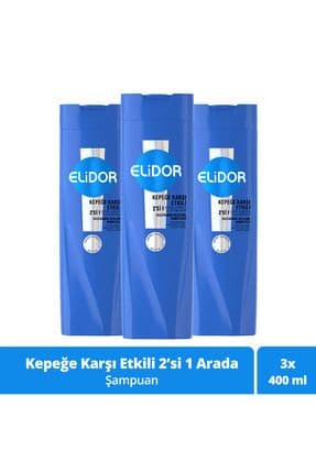 Şampuan Ve Saç Bakım Kremi Kepeğe Karşı Etkili 400 ml X3
